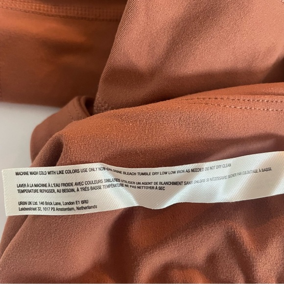 New! FP Movement Free People Rust Orange Never Better Runsie 20993 - Picture 11 of 12